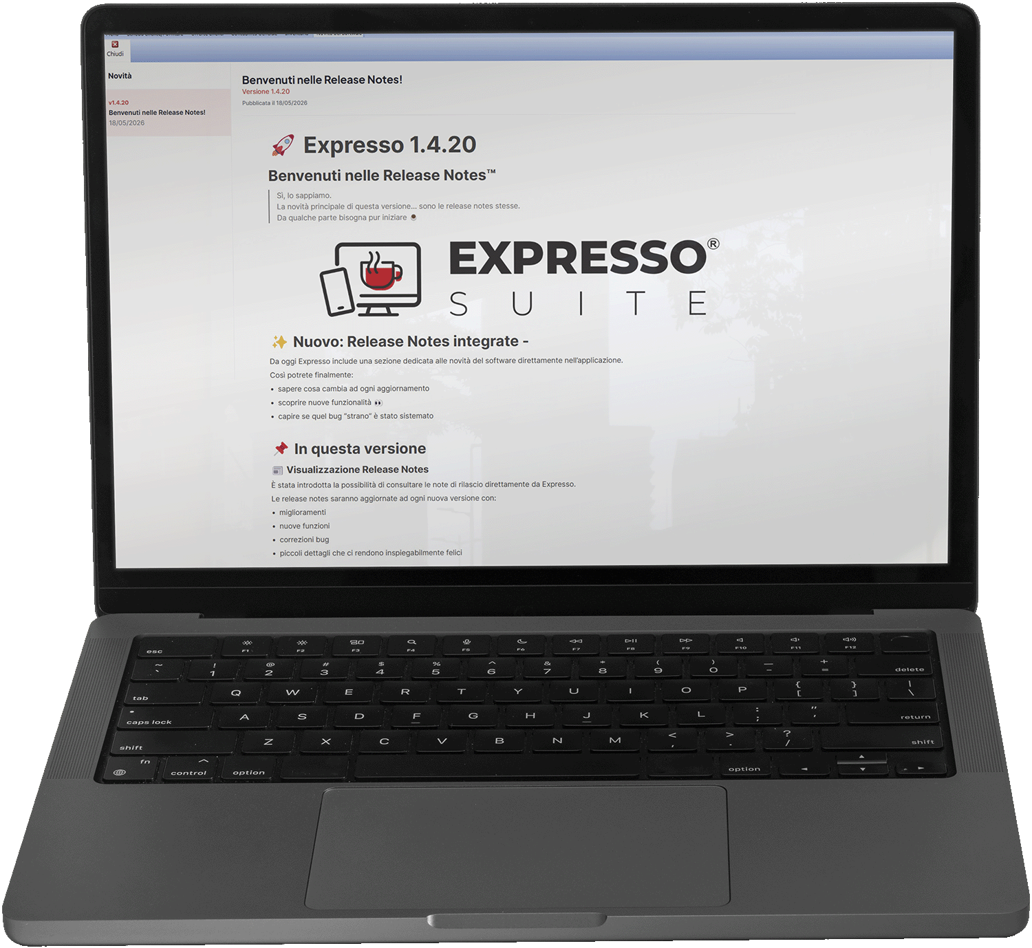 expresso release notes